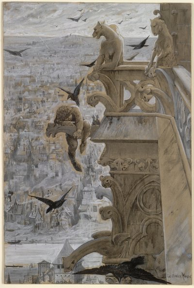 Notre-Dame de París, c. 1881 de Luc Olivier Merson