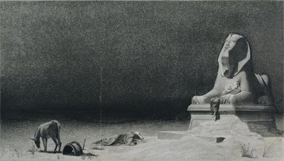 The Rest on the Flight into Egypt (recto) de Luc Olivier Merson