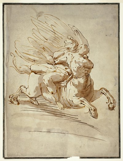 El Rapto de Deianira de Luca Cambiaso