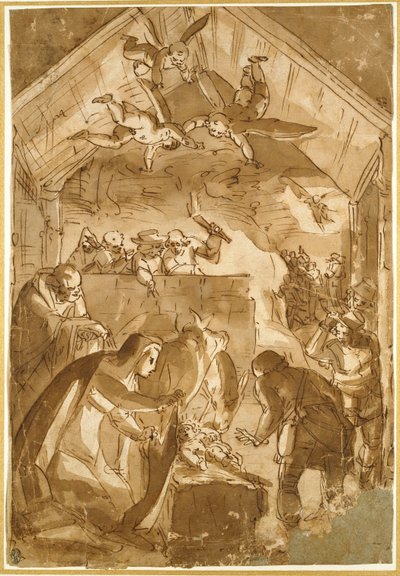 La Natividad de Luca Cambiaso