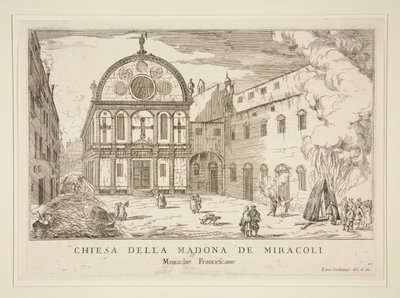 Iglesia de la Madona de Miracoli, de de Luca Carlevarijs