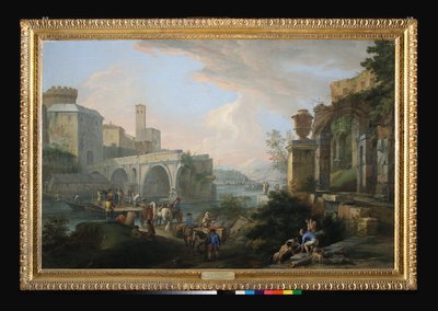 Capricho con el Ponte Rotto de Luca Carlevaris