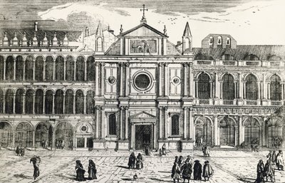Iglesia de San Geminiano (demolida en 1807) de Luca Carlevaris
