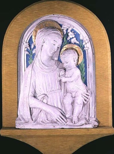 Madonna y el Niño de Luca Della Robbia