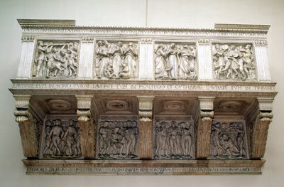 Cantoria reconstruida, c.1432-8 de Luca Della Robbia