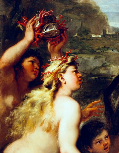 Rapto de Europa (detalle) de Luca Giordano