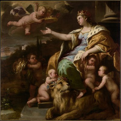 Alegoría de la magnanimidad de Luca Giordano