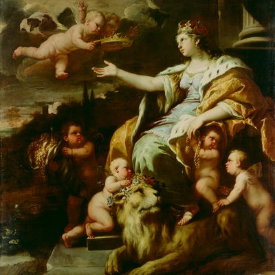 Alegoría de la magnanimidad de Luca Giordano