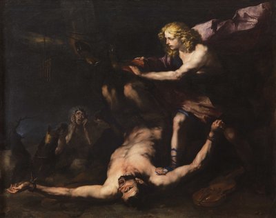Apolo y Marsias de Luca Giordano