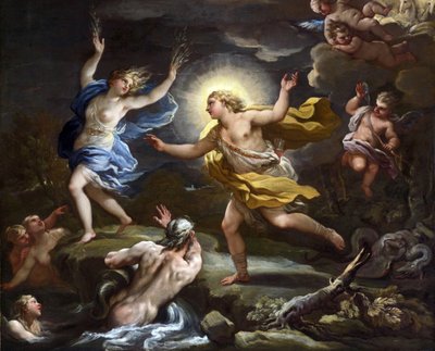 Barroco: Apolo y Dafne de Luca Giordano