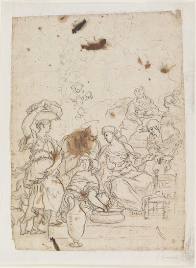Nacimiento de la Virgen de Luca Giordano