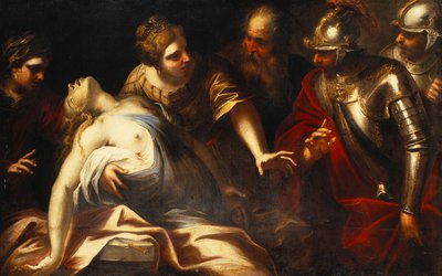 Muerte de Lucrecia de Luca Giordano