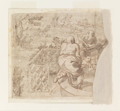 Diseño para Susanna y los Ancianos de Luca Giordano