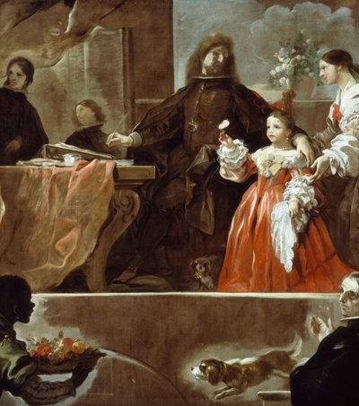 Homenaje a Velázquez para el Conde de Santiesteban de Luca Giordano
