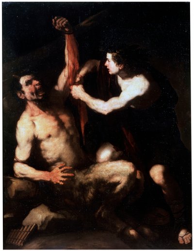 Marsias y Apolo de Luca Giordano