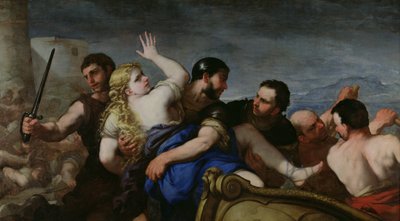 Rapto de Helena de Luca Giordano