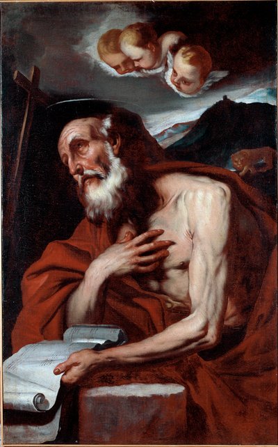 Representación de San Jerónimo de Luca Giordano