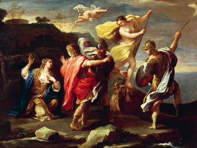 Rinaldo y Armida de Luca Giordano