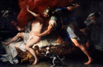 Tarquino y Lucrecia de Luca Giordano