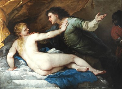 Tarquino y Lucrecia, 1663 de Luca Giordano