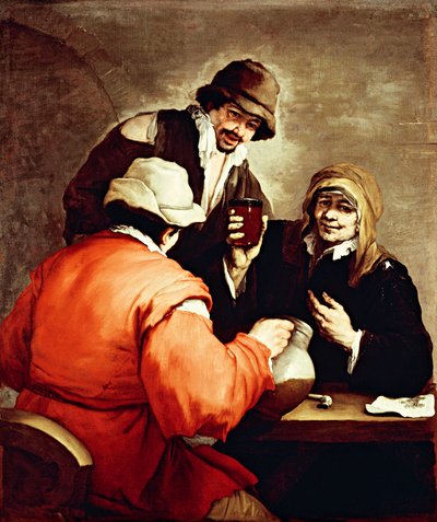 Escena de taberna de Luca Giordano