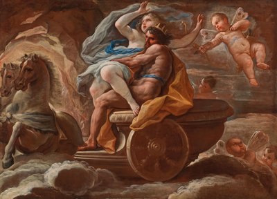 El rapto de Proserpina, ca 1689 de Luca Giordano