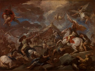 El descubrimiento del cuerpo de Holofernes de Luca Giordano