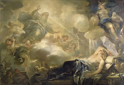 El sueño de Salomón, c.1693 de Luca Giordano