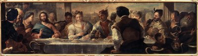 El milagro en Caná, siglo XVII de Luca Giordano