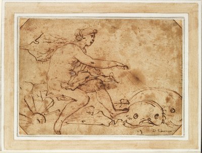 El triunfo de Galatea, siglo XVII de Luca Giordano