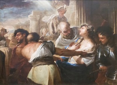 El martirio de Santa Lucía de Luca Giordano