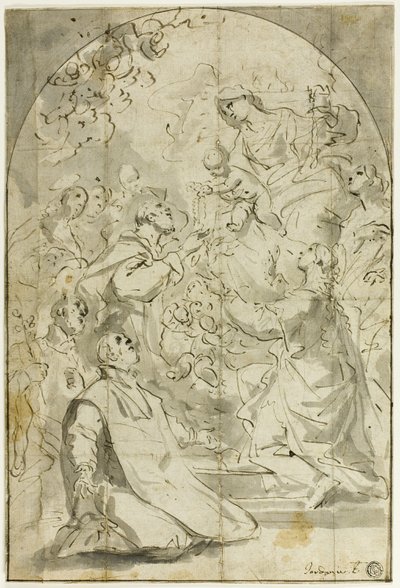Visión de Santo Domingo de Luca Giordano