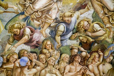 Elegidos, del ciclo de frescos del Juicio Final de Luca Signorelli