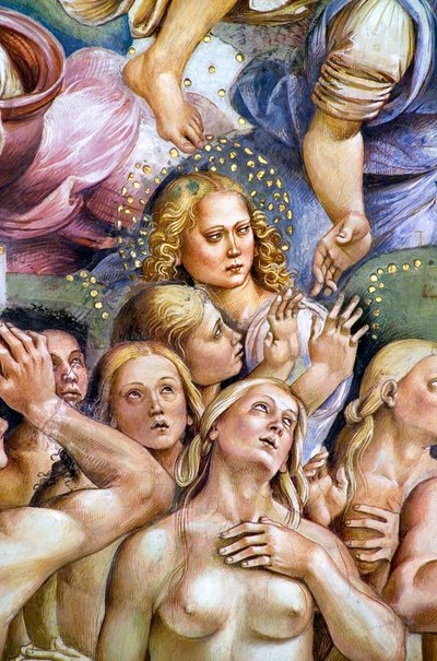 Elegidos, del ciclo de frescos del Juicio Final de Luca Signorelli