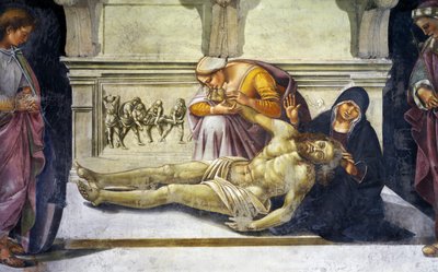 Lamentación sobre Cristo muerto de Luca Signorelli