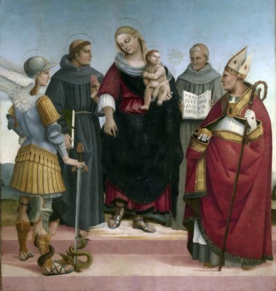 Sacra conversazione de Luca Signorelli