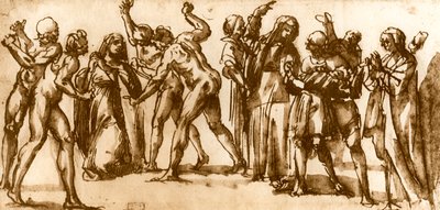 Estudios de Luca Signorelli, 1913 de Luca Signorelli