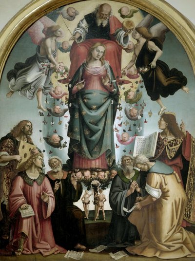 La Inmaculada Concepción de la Virgen, c. 1523 de Luca Signorelli