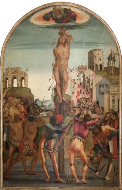 El martirio de San Sebastián de Luca Signorelli