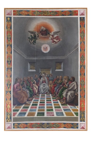 El descenso del Espíritu Santo de Luca Signorelli