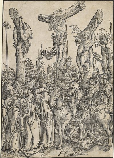 La crucifixión de Lucas Cranach the Elder