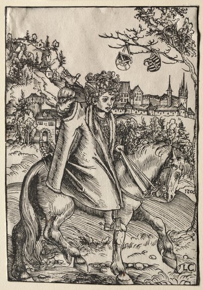 Un Niño a Caballo de Lucas Cranach
