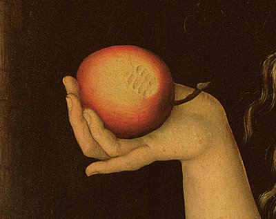 Eva (detalle) de Lucas Cranach the Elder