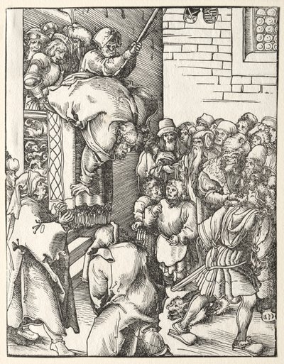 Martirio de Santiago el Menor de Lucas Cranach