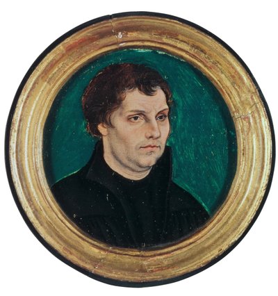 Retrato de Martín Lutero de Lucas Cranach the Elder