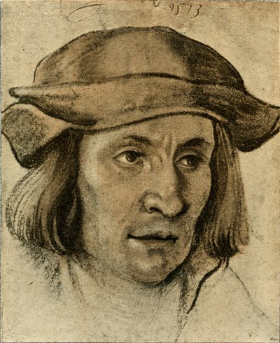 Retrato de un hombre de Lucas Cranach the Elder