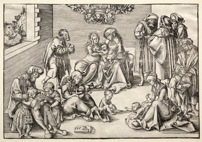 La Sagrada Familia y Parientes de Lucas Cranach