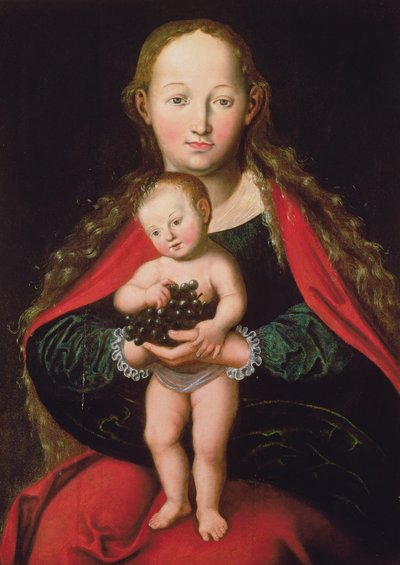 La Virgen y el Niño de Lucas Cranach