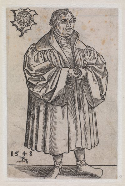 Martín Lutero de Lucas Cranach d.Y.