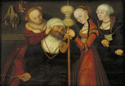 Hércules con Ónfale de Lucas Cranach d.Æ.